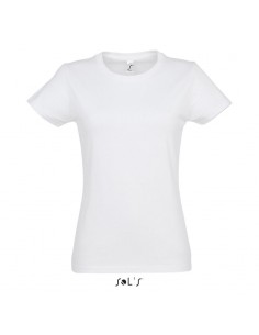 Camiseta blanca mujer...