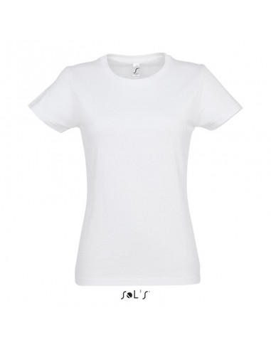 Camiseta blanca mujer personalizada