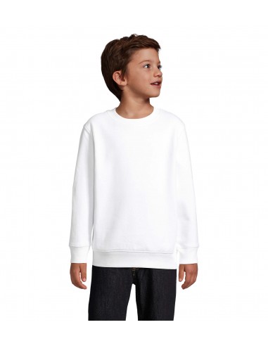 Sudadera Niño Blanca Impresión Digital