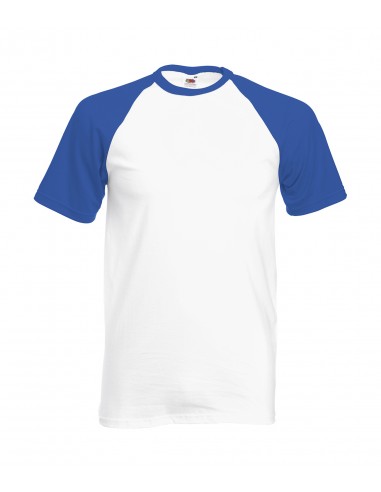 Camiseta Baseball Azul/Blanco